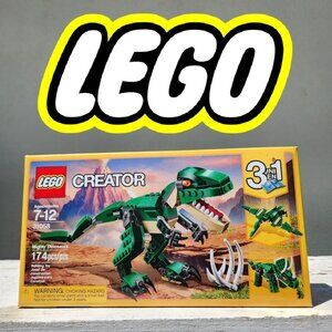 NEW LEGO Creator 3-in-1 Lego Dinosaurs 31058 T Rex, Triceratops, Pterodactyl T-R